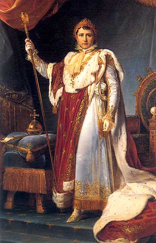 Napoleon Ier en costume du Sacre